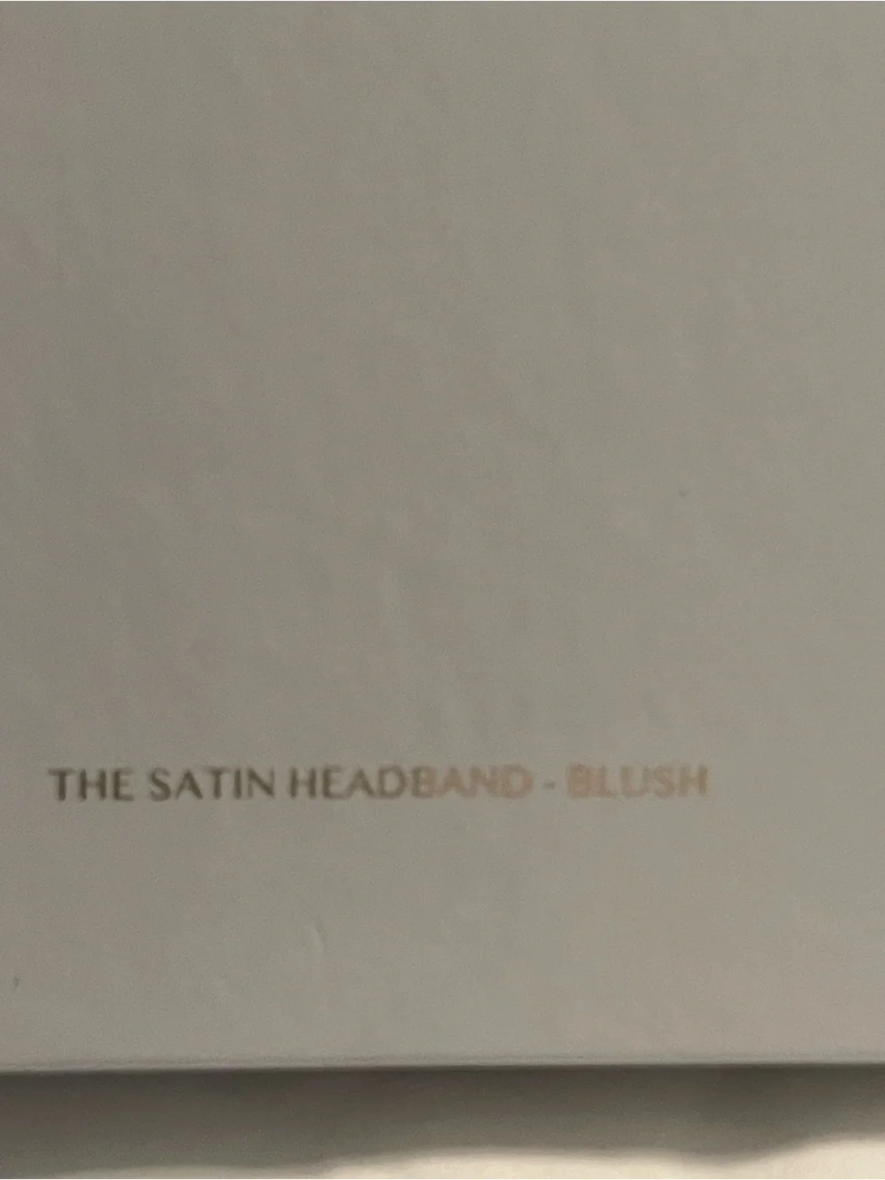 Kristin Ess Satin Knot Headband - Blush Pink New In Unopened Original Packaging